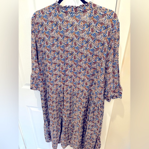 Saint Tropez Floral A-Line Midi Dress XL - Picture 2 of 5